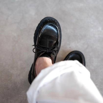 おしゃれさん大注目!「高見え感ハンパない!」【UNIQLO:C】秋冬コーデを格上げするトラッドシューズが優秀すぎ♡